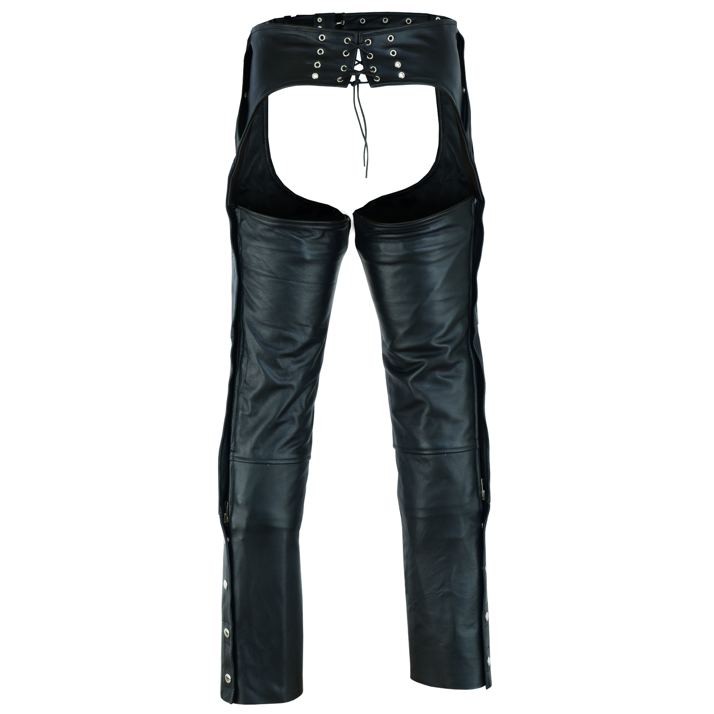 VL811 TG Vance Leather Four Pocket Top Grain Leather Chaps with Removable Liner
