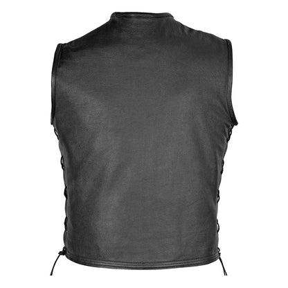 MEN'S PREMIUM HIGH MILEAGE LEATHER VEST