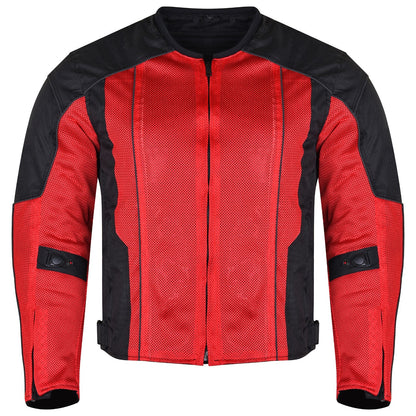 VL1627B Advanced 3-Season Mesh/Textile CE Armor Motorcycle Jacket