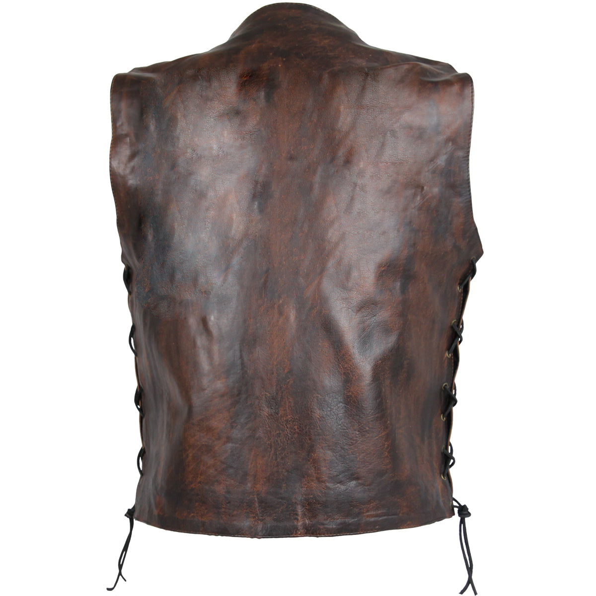 High Mileage Men's Vintage Brown 10 Pocket Vest