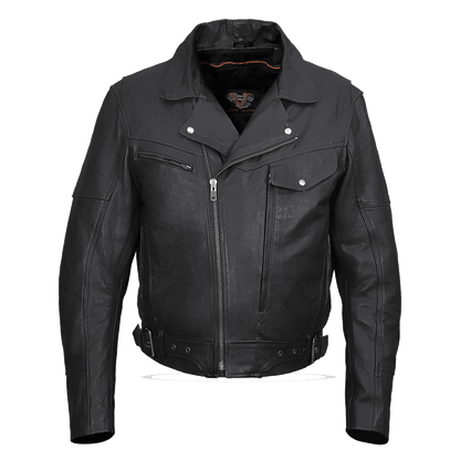 Men's Chief Jacket Premium Leather/Lower Padded Back