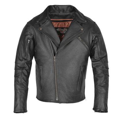 Lightweight Goatskin Beltless MCJ with Dual Gun Pockets & Zip out Liner