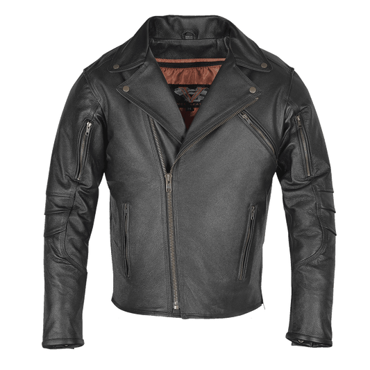 Lightweight Goatskin Beltless MCJ with Dual Gun Pockets & Zip out Liner